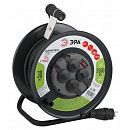 Удлинитель на металлической катушке RMx-4es-3x2.5-30m-IP44(KG) 4 гнезда 30м КГ 3х2.5 с/з ЭРА