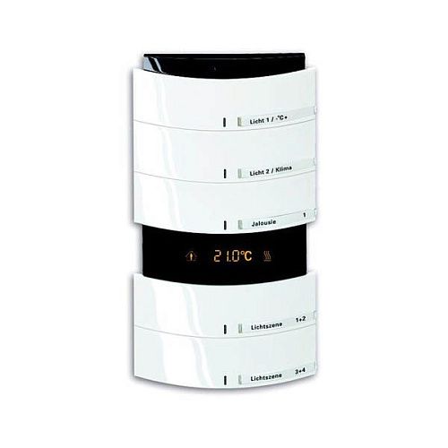 Сенсор 5/10-клавишный терморегулятор. triton (альпильский белый) 6320/58-24G-500 АВВ