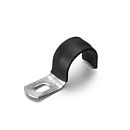 Скоба металлическая однолапковая 25-26мм СМО-П Fortisflex  Скоба металлическая однолапковая 25-26мм СМО-П Fortisflex