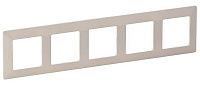 Рамка 5 постов (слоновая кость) Valena Life Legrand (754045) Рамка 5 постов (слоновая кость) Valena Life Legrand (754045)