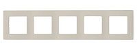 Рамка 5 постов (слоновая кость) Etika Legrand/Daccord/ИЭК (672515) Рамка 5 постов (слоновая кость) Etika Legrand/Daccord/ИЭК (672515)