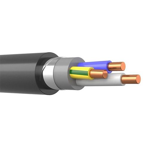 Кабель силовой бронированный ВБШвнг(А)-LS 3х2.5 Калужский кабельный завод (ККЗ) (ГОСТ)