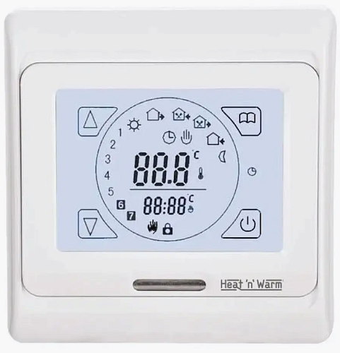 Регулятор температуры HW700 программируемый (белый) Grand Meyer