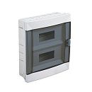 Бокс встраиваемый 2ряда 24 модуля 345х300х104мм с N/PE-12/12 прозрачная дверь IP40 (белый) Makel (63024) Бокс встраиваемый 2ряда 24 модуля 345х300х104мм с N/PE-12/12 прозрачная дверь IP40 (белый) Makel (63024)