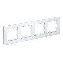 Рамка 4 поста универсальная (белый) ATLASDESIGN SE