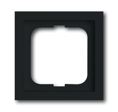 BJE Рамка 1 пост (антрацит) Solo/future 1721-181K  (1754-0-4240)