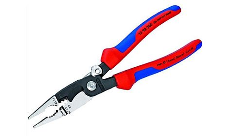 Плоскогубцы многофункциональные для электромонтажных работ 200мм Ø2.5мм KN-1392200 KNIPEX