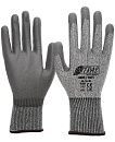 Перчатки трикотажные порезостойкие специальное волокно серые размер 10 Nitras