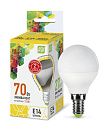Лампа светодиодная шар LED-ШАР-std G45 7.5Вт 3000К 675Лм Е14 ASD Лампа светодиодная шар LED-ШАР-std G45 7.5Вт 3000К 675Лм Е14 ASD