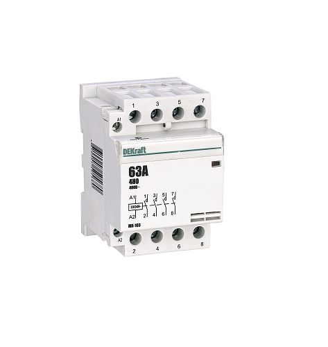 Контактор модульный МК-103 4НО 63А 230В DEKraft (18088DEK)