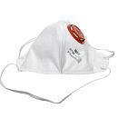 Полумаска плоская фильтрующая с клапаном FFP1	 DEXX