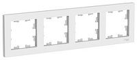 Рамка 4 поста универсальная (белый) ATLASDESIGN SE Рамка 4 поста универсальная (белый) ATLASDESIGN SE