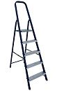 Стремянка стальная 5 ступеней 103см ALUMET (М8305)