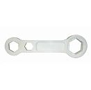 Ключ для радиаторных футорок и заглушек универсальный белый