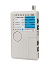 Тестер кабельный 5 в 1 RJ-45+RJ-11/RJ-12+1394+USB+BNC 3468 REXANT