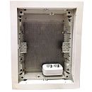 Щит в сборе Электромастер №11 т/к слаботочный: шкаф UK520S/UK620 ABB+пластина перфорированная+блок ОУ 2 розетки с/з