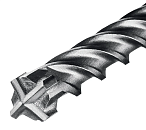 Бур SDS-plus 14.0х600/550мм бетон/гранит/камень/кирпич/железобетон ПРОФИ-4Х ЗУБР (29313-600-14)