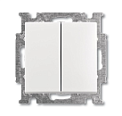 Выключатель 2кл 2006/5 UC-94 (альпийский белый) Basic 55 ABB