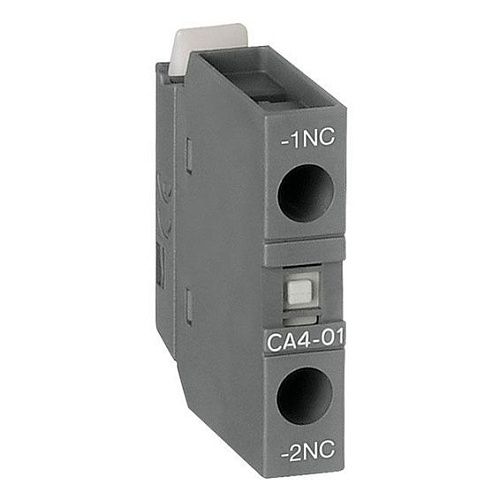 Блок контактный CA4-01 (1НЗ) фронтальный для контакторов AF09-AF96 реле NF22E-NF40E ABB (1SBN010110R1001) ФЛ