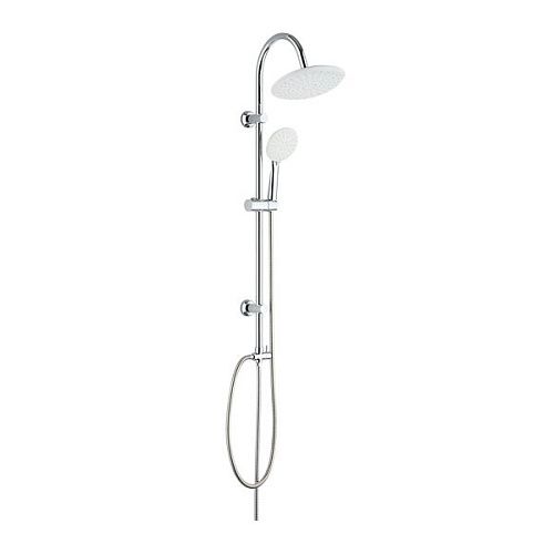 Душевая система без смесителя: верхний душ d235мм ручной душ d120мм 3ф. хром Round MELODIA MSC00100C