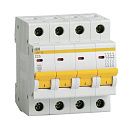 Автоматический выключатель 4п С25 4.5кА ВА 47-29 KARAT ИЭК (MVA20-4-025-C)