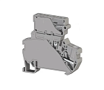 KLEMSAN Клеммник пруж.быстр. (Push in) с держ.предохр.(5х20). 4 мм.кв.. (серый); PYK 4S(5x20)(15/уп)