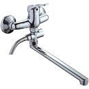 Смеситель ванна LEDEME картридж д.35 мм длинный излив 300 мм L2113 (Гарантия 5 лет)