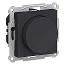 Светорегулятор (диммер) поворотно-нажимной 630Вт (карбон) ATLASDESIGN SE Светорегулятор (диммер) поворотно-нажимной 630Вт (карбон) ATLASDESIGN SE