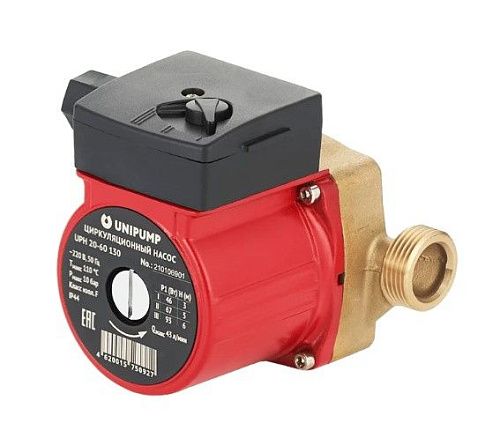 Насос циркуляционный для ГВС UPН 20-60 130мм UNIPUMP