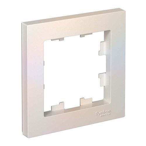 Рамка 1 пост (жемчуг) ATLASDESIGN SE