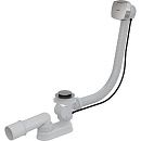 Сифон для ванны полуавтомат мет.комплект 1 1/2"*40 с переливом. выход 40/50 A55K-80-RU-01 ALCAPLAST