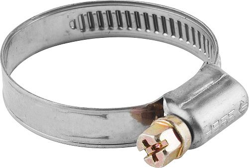 Хомут червячный нержавеющая сталь 10х16х9мм ПРОФЕССИОНАЛ ЗУБР 5шт