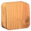 Переключатель ОУ 1кл с изолирующей пластиной (ясень) BLANCA SE