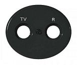 NIE 5550 AN Накладка TV/R розетки (антрацит) Tacto АВВ NIE 5550 AN Накладка TV/R розетки (антрацит) Tacto АВВ