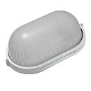 Светильник накаливания настенно-потолочный без решетки 60Вт Е27  IP54 НБП 04-60-001 УЗ Свет овал белый