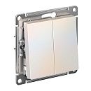 Выключатель 2кл схема 5 10АХ (жемчуг) ATLASDESIGN SE