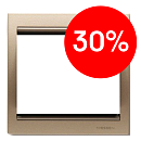 NIE 8471 CS Рамка 1 пост (атласная медь) Olas АВВ УЦЕНКА NIE 8471 CS Рамка 1 пост (атласная медь) Olas АВВ УЦЕНКА