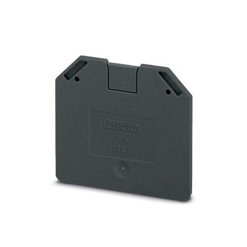 Крышка концевая для клеммы проходной D-TB-16 (серая) Phoenix Contact