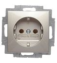 Розетка SCHUKO 20 EUC-93 (шампань) Basic 55 ABB