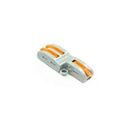 Клемма соединительная рычажковая 1 пин левый -2 Пин проходная провод 4мм2 XY 222-L-1-2 SINEYI Клемма соединительная рычажковая 1 пин левый -2 Пин проходная провод 4мм2 XY 222-L-1-2 SINEYI