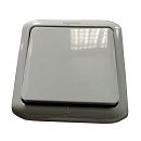 Переключатель 1кл на 2 направления 10А IP44 (серый) Quteo Legrand (782334) УЦЕНКА