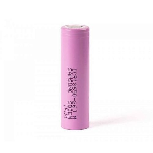 Аккумулятор для фонаря Li-on 2000мА 3.7В 18650