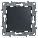 Переключатель 1кл с подсветкой (антрацит) Etika Legrand/Daccord/ИЭК (672615) Переключатель 1кл с подсветкой (антрацит) Etika Legrand/Daccord/ИЭК (672615)