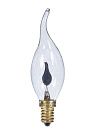 Лампа накаливания свеча мерцающий огонь GB 3 FLICKER TAIL 3Вт 2700К E14 FOTON LIGHTING