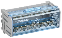 TEKFOR Шины на DIN-рейку (кросс-модуль) ШНК 2х11 L+PEN IEK