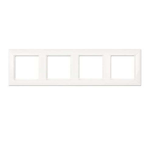 Рамка 4 поста (белый) ECO Profi JUNG