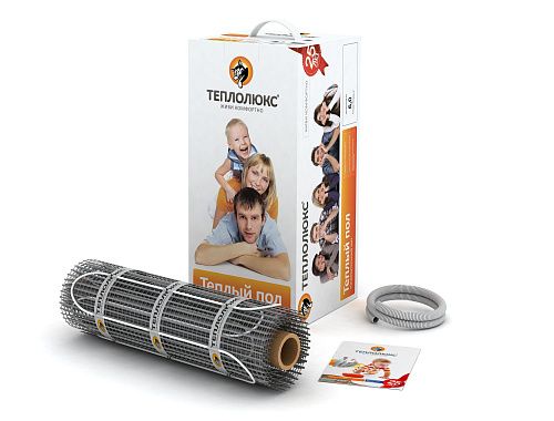 Мат нагревательный МН 1960-13.0 1960Вт 13м2 одножильный Теплолюкс