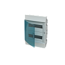 Бокс встраиваемый 24 модуля 435х320х108мм с N/PE прозрачная зеленая дверь IP41 (белый) Mistral41 ABB (1SLM004101A1205)