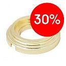 Рамка 1 пост металл (золото) Лизетта BIRONI