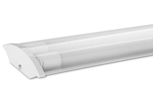 Светильник под светодиодную лампу прозрачный WT82120-02 18Вт 1240х118х40мм IP20 (без ламп) Wolta